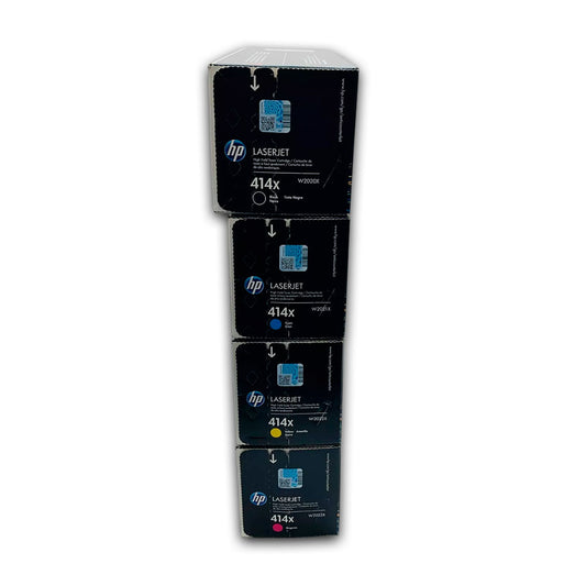 Kit de toner HP 414X CYMK M454dw, M479dw Original