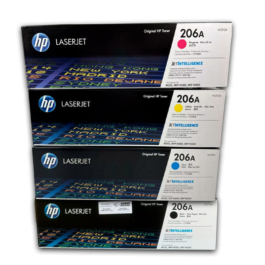 Kit de toner HP 206A CYMK M255dw, M283fdw Original