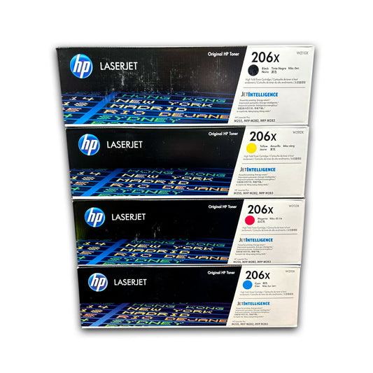 Kit de toner HP 206X CYMK M255dw, M283fdw Original