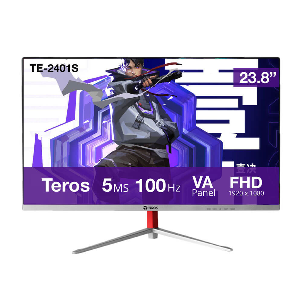 Monitor Teros Curvo TE-2401S 23.8" 100Hz, 5ms VA FHD