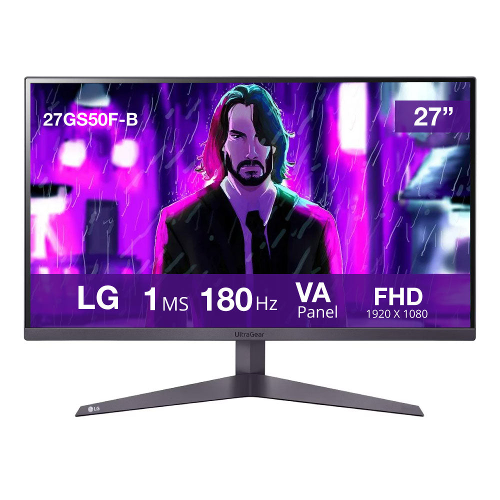 Monitor LG 27GS50F-B 27" Gaming 180Hz, 1ms FHD, VA FreeSync