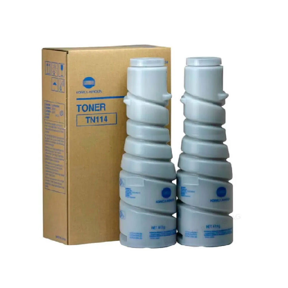 Toner Konica Minolta TN-114 Negro Caja X2 unidades