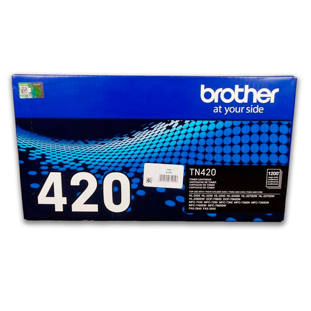 Toner Brother Tn420 Negro 1200 Pág. DCP7060D Original