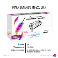 Toner Brother TN-225 Cian 2.2K Pág. HL 3140CW Compatible