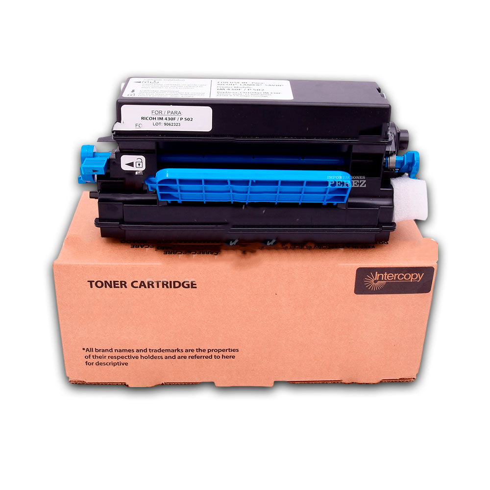 Toner Ricoh 418126 Negro 315g IM-430. P-502 Compatible