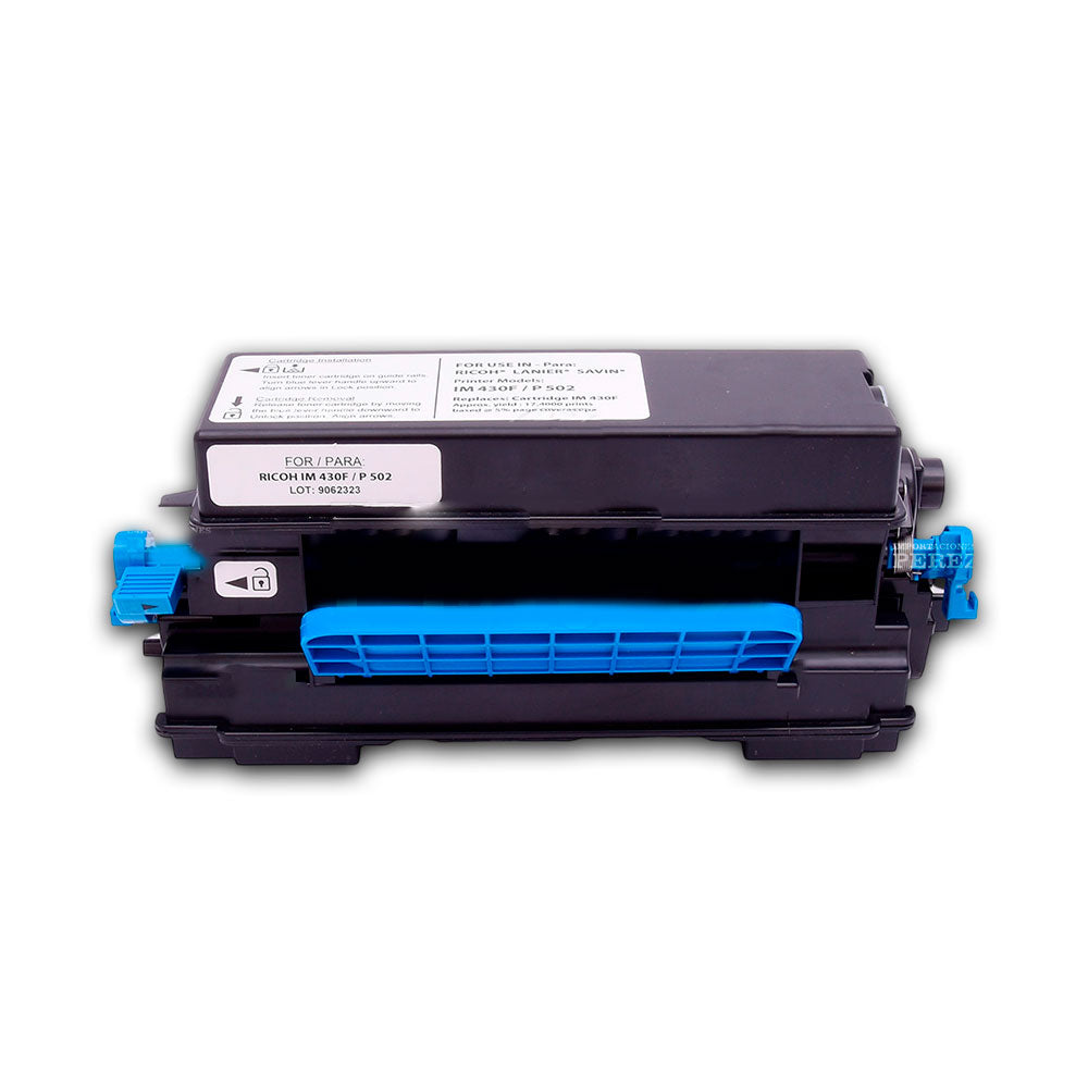 Toner Ricoh 418126 Negro 315g IM-430. P-502 Compatible