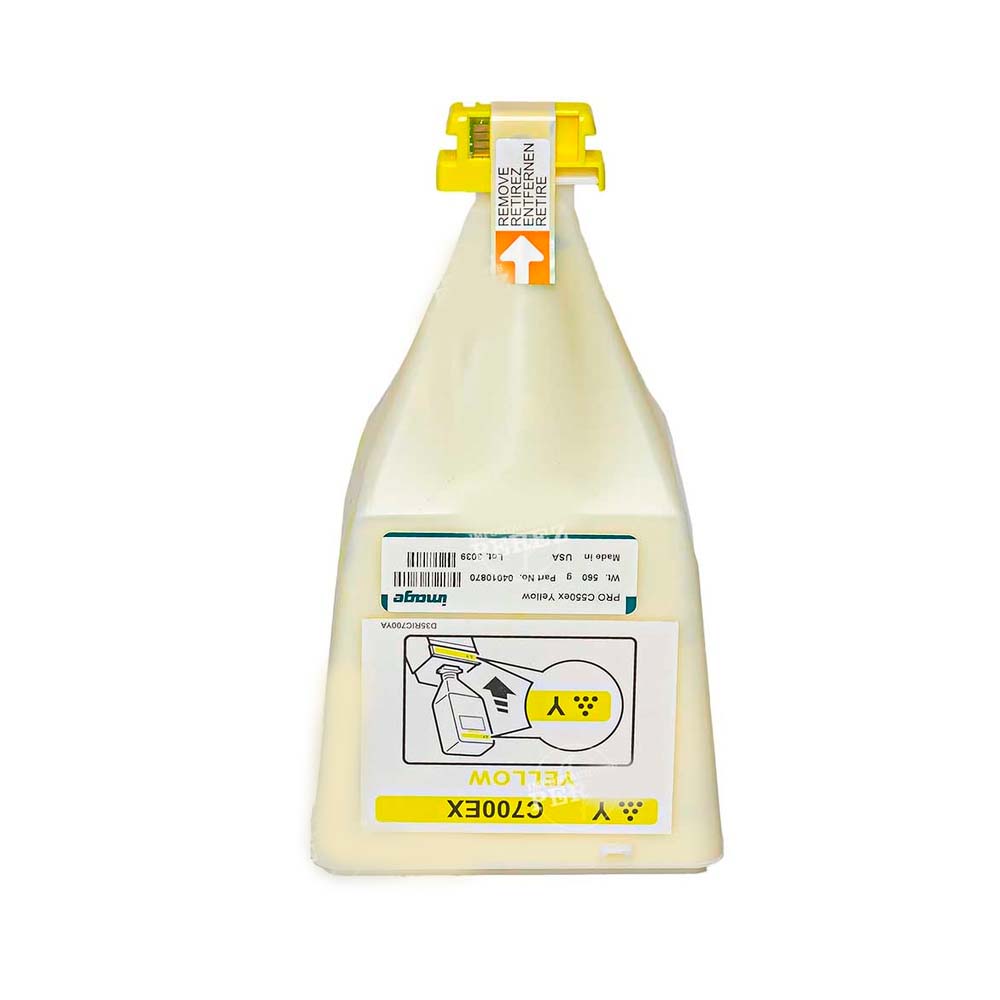 Toner Ricoh C550ex Yellow 560g Pro C550Ex, C550 Compatible