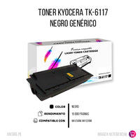 Toner Kyocera TK-6117 Negro 15K Pág. M4132Idn Con Chip Compatible