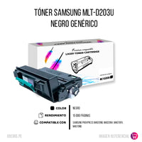 Toner Samsung MLT-D203U Negro 15K Pág. SL-M4020 Compatible