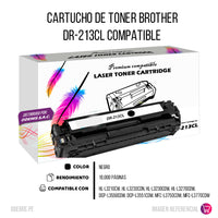 Drum Brother DR-213CL Negro 18K Pág. HL-L3210cw Compatible