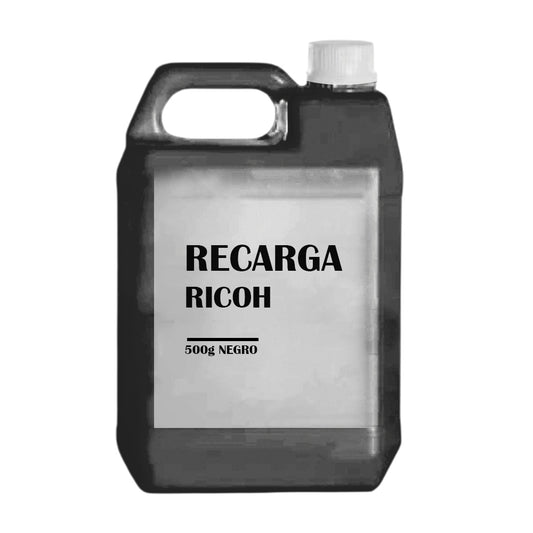 Recarga de Toner Ricoh MPC 3500, MPC 4500 Negro 500g Compatible