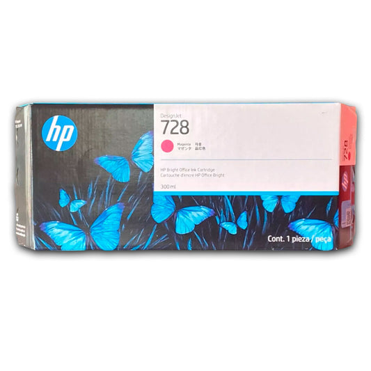 Tinta HP 728A Magenta F9K16A 300ml T830, T730r Original