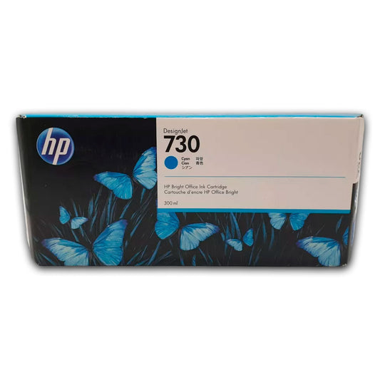 Tinta HP 730 Cyan P2V68A 300ml T1600, T1600dr Original