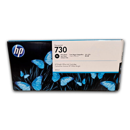Tinta HP 730 Black P2V73A 300ml T1600, T1600dr Original