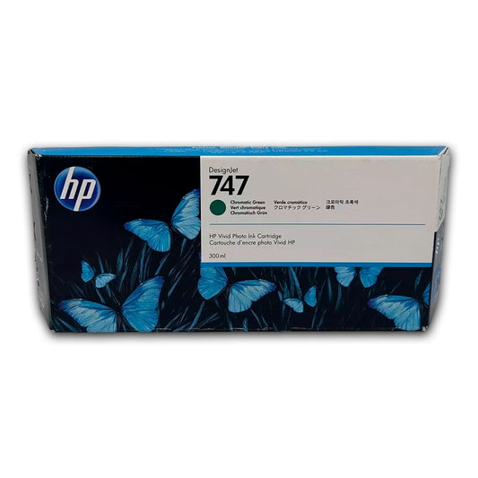 Tinta HP 747 Chromatic Green P2V84A 300ml Z9, Z9DR Original