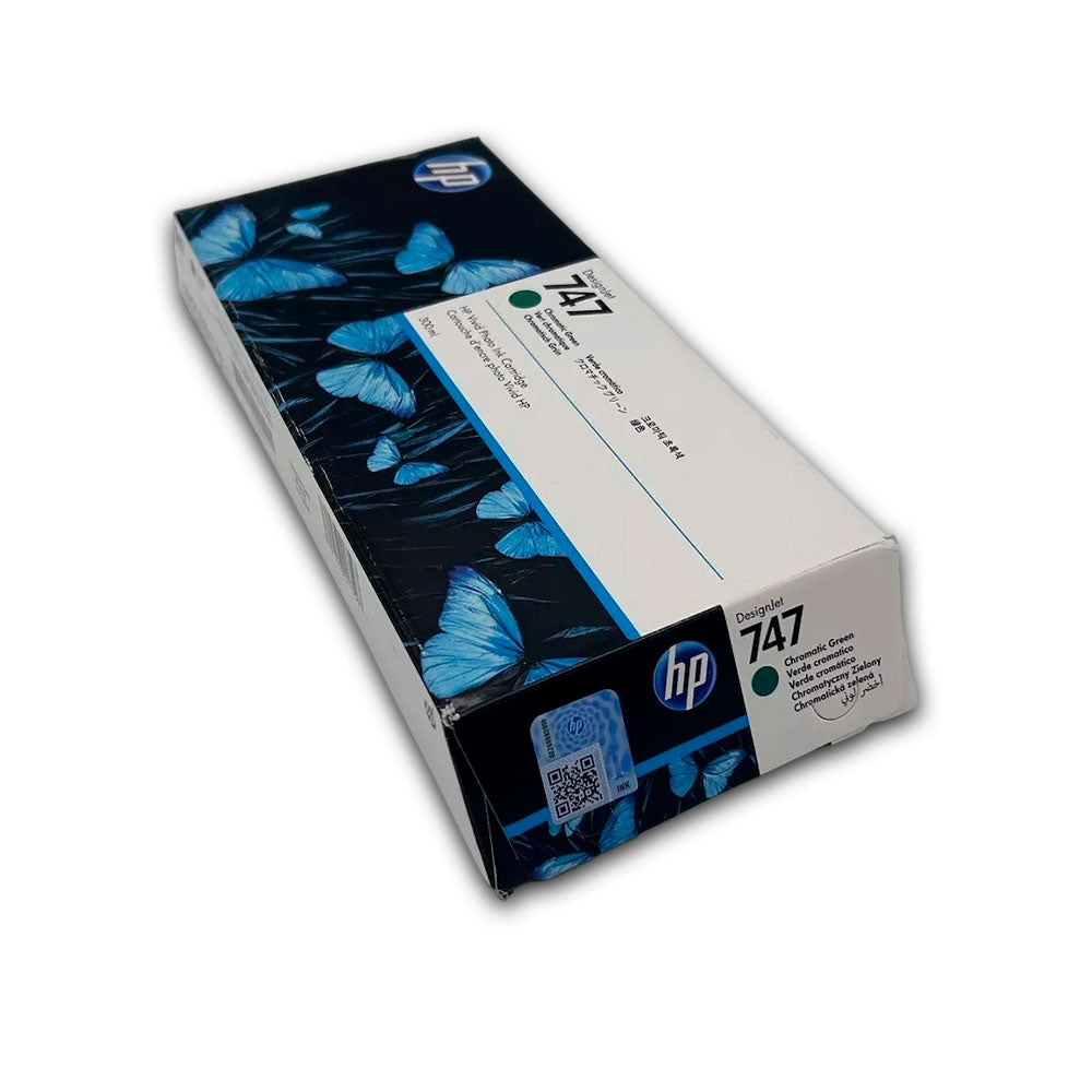 Tinta HP 747 Chromatic Green P2V84A 300ml Z9, Z9DR Original