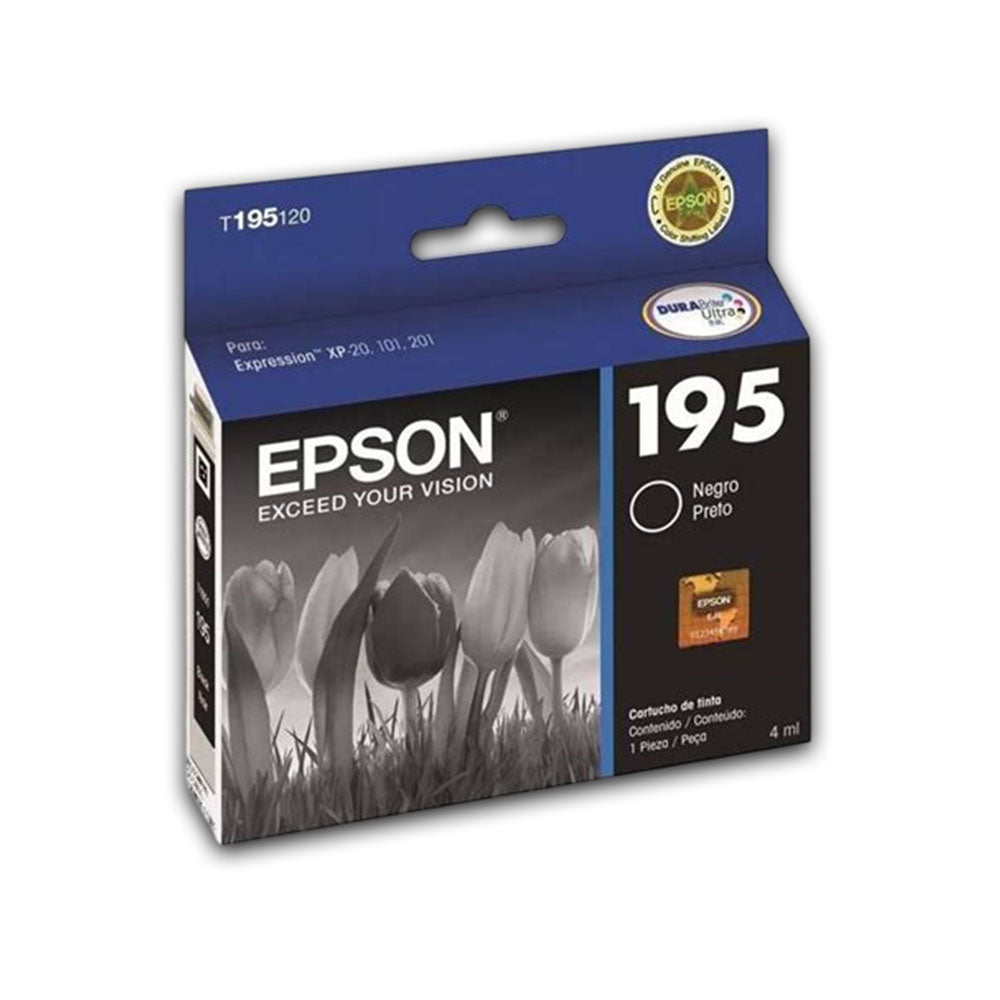 Tinta Epson T195120 Negro 130 Pág. XP-101, XP-201 Original
