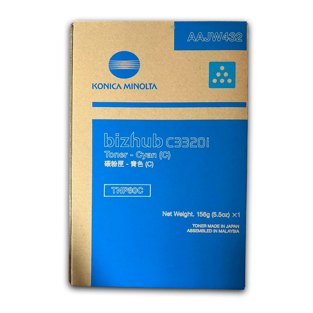 Toner Konica Minolta TNP80C Cian 9K Pág. C3320i Original