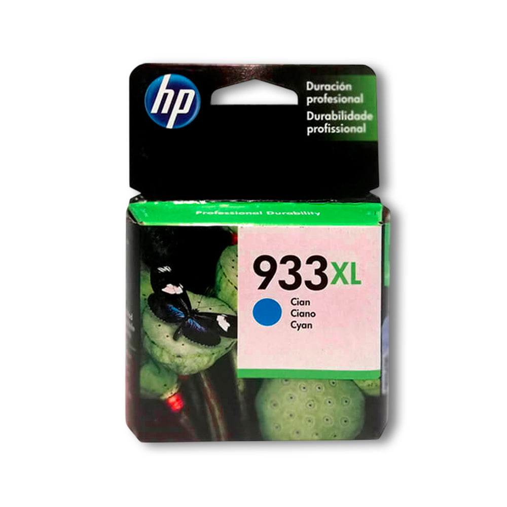 Tinta Hp 933XL Cian CN054AL 825 Pág. Officejet 6100 Original