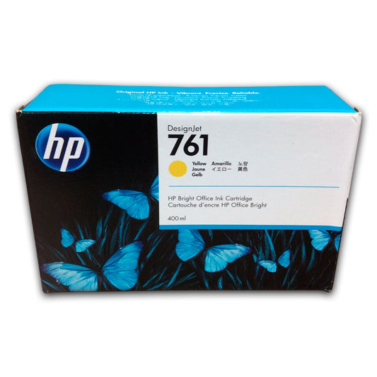 Tinta HP 761 Yellow CM992A 400ml T7100, T7200 Original