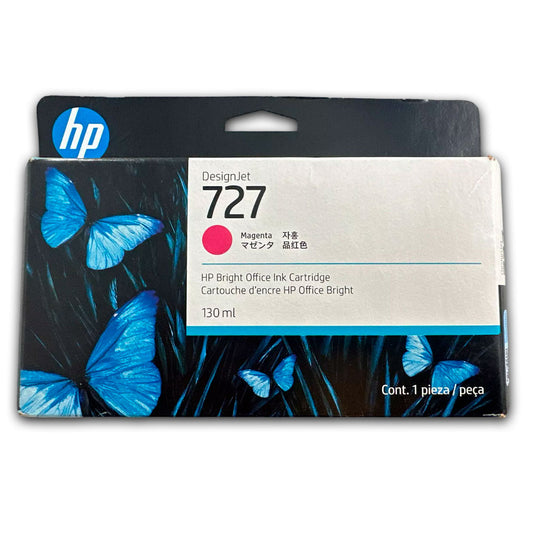 Tinta HP 727A Magenta B3P20A 130ml T1500 Original