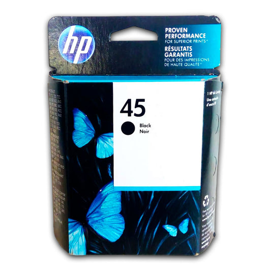 Tinta HP 45 Negro 51645Al 930 Pág. 980, 1220 Original
