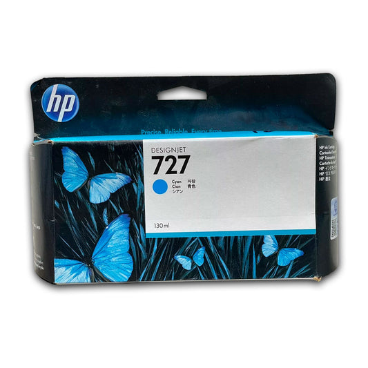 Tinta HP 727 Cian B3P19A 130ml T1500, T1530 Original