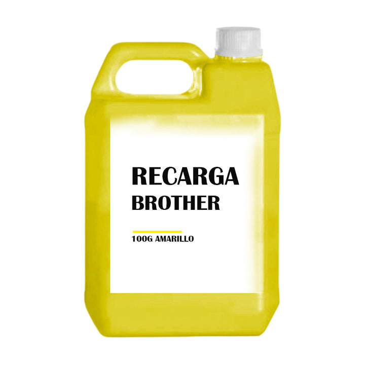 Recarga de Toner Brother Yellow 100g Compatible