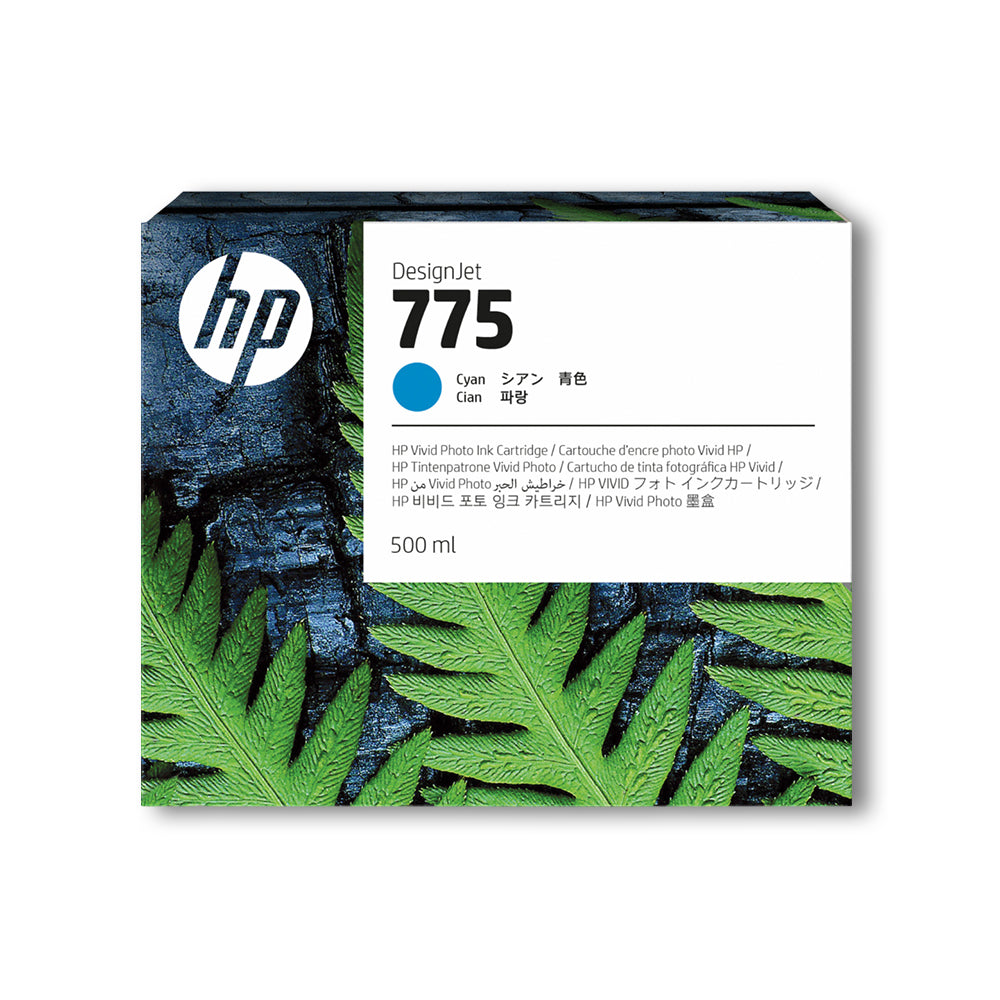 Tinta HP 775 Cian 1XB17A 500ml Z9+ Pro Original