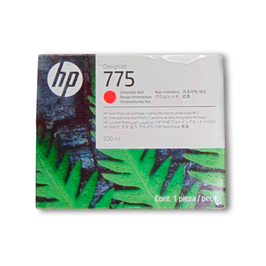 Tinta HP 775 Red 1XB20A 500ml Z9+ Pro Original