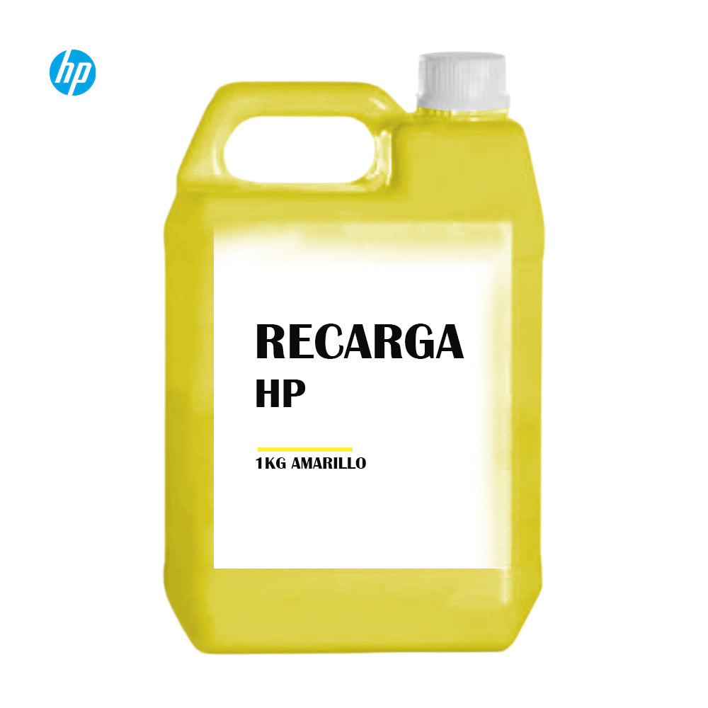 Recarga de Toner HP Yellow 1 Kilo Compatible