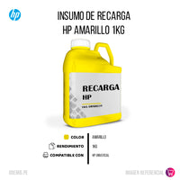 Recarga de Toner HP Yellow 1 Kilo Compatible