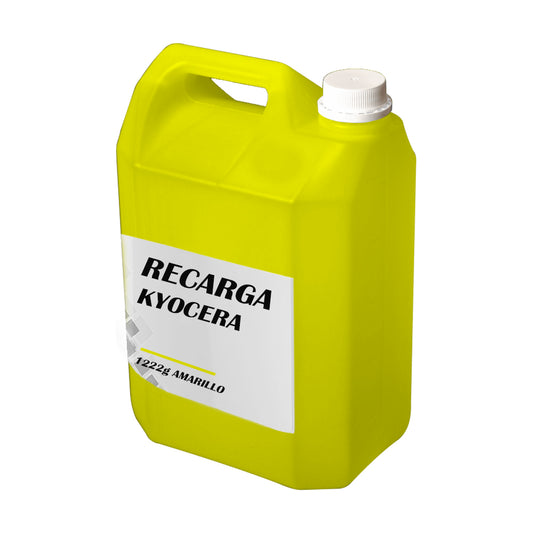 Recarga de Toner Konica Minolta TN 619Y Yellow 1222g Compatible