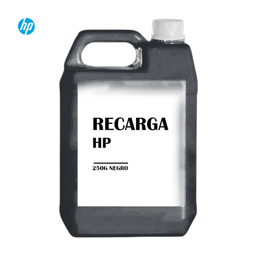 Recarga de Toner HP Negro 250g Compatible