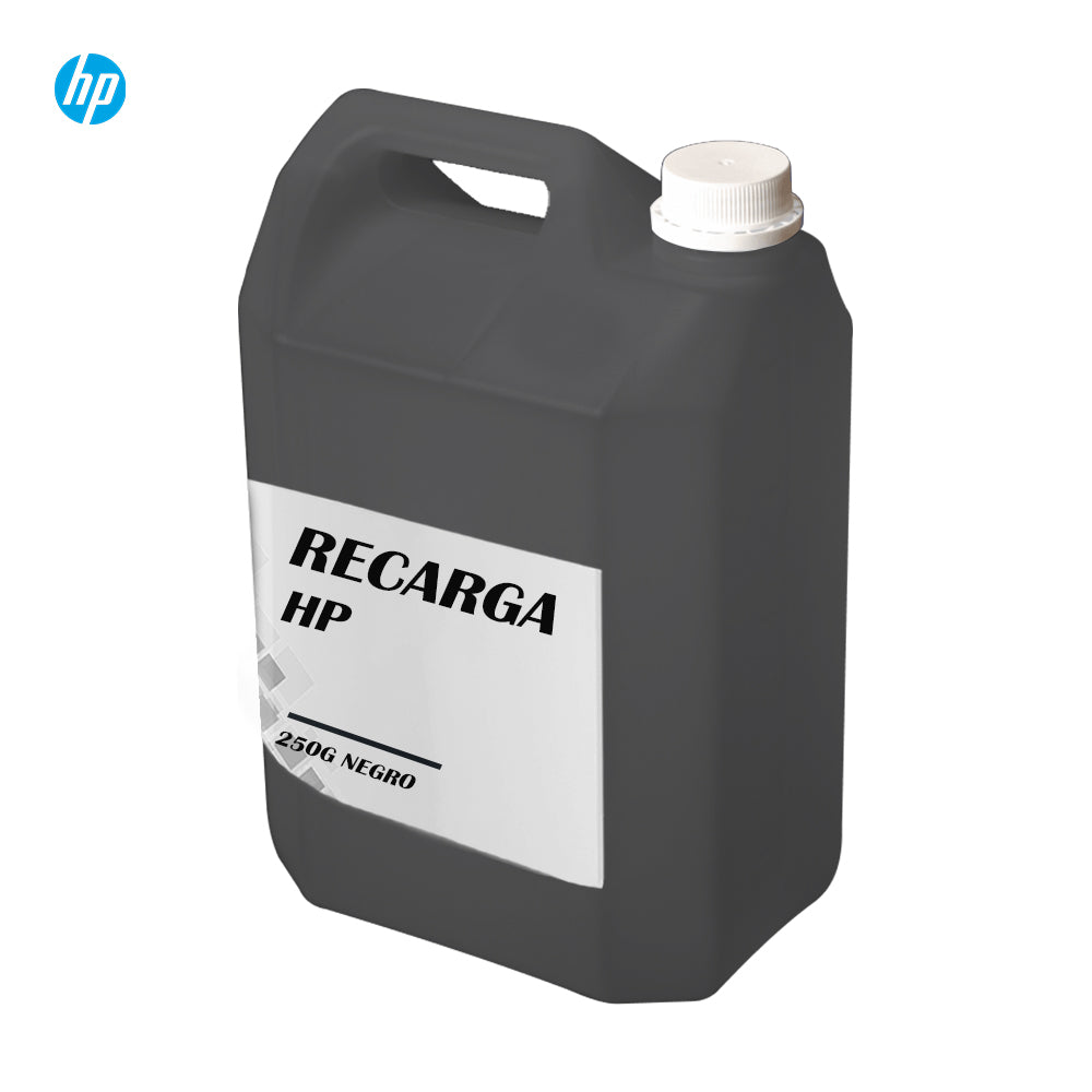 Recarga de Toner HP Negro 250g Compatible