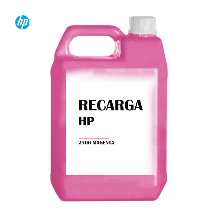 Recarga de Toner HP Magenta 250g Compatible