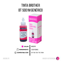 Tinta Brother BT 5001M Magenta 5K Pág. DCP-T300 Compatible