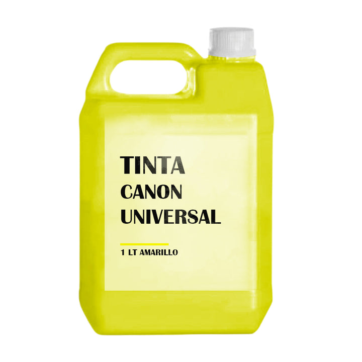 Tinta de Litro para Canon Yellow Compatible