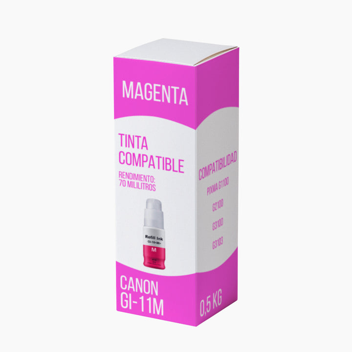 Tinta Canon GI-190M Magenta 70ml G2110, G3100 Compatible