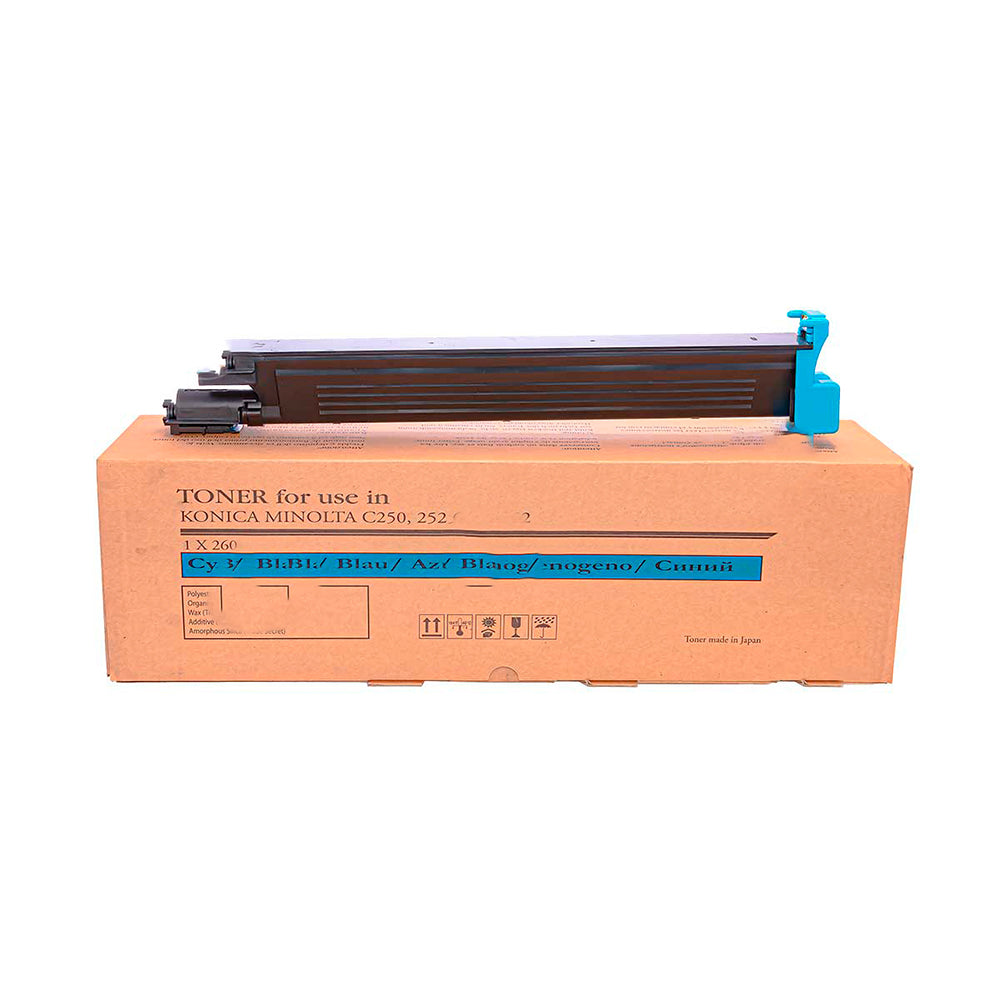 Toner Konica Minolta TN-210C Cian 12K Pág. C250 Compatible