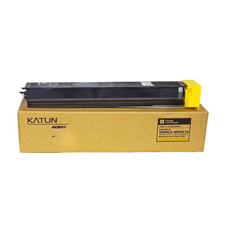 Toner Konica Minolta TN-611Y Yellow 27K Pág. C650 Compatible