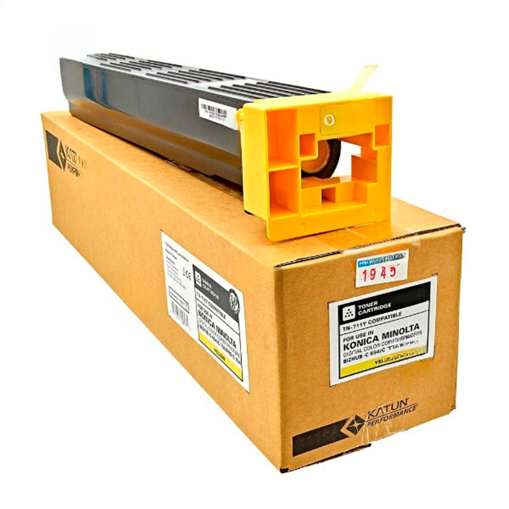 Toner Konica Minolta TN-711Y Yellow 31,5K Pág. C654 Compatible