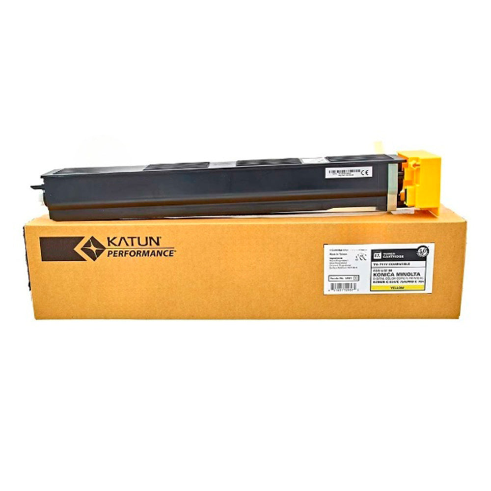 Toner Konica Minolta TN-711Y Yellow 31,5K Pág. C654 Compatible