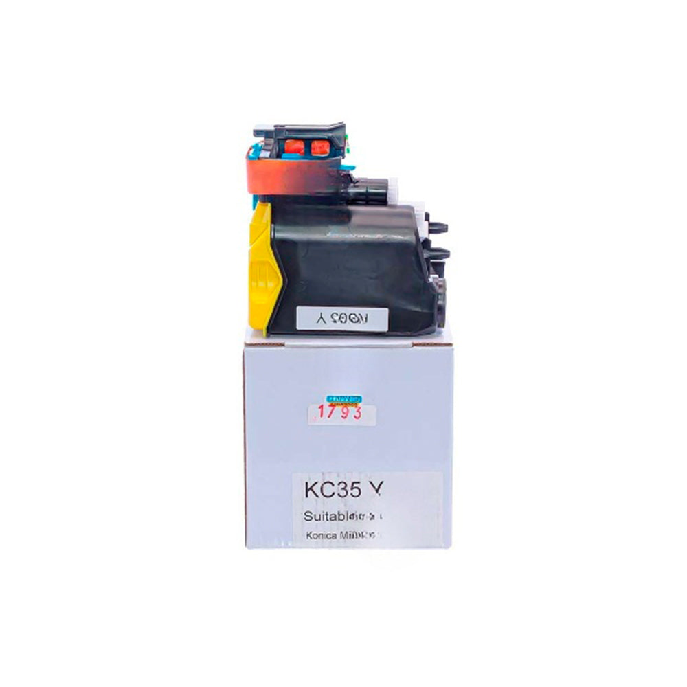 Toner Konica Minolta TNP22Y Yellow 150gr C35 Compatible