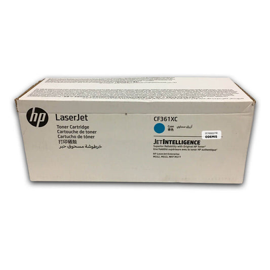 Toner HP 508XC CF361XC Cian M552dn, M553dn 9,500 pag, Original
