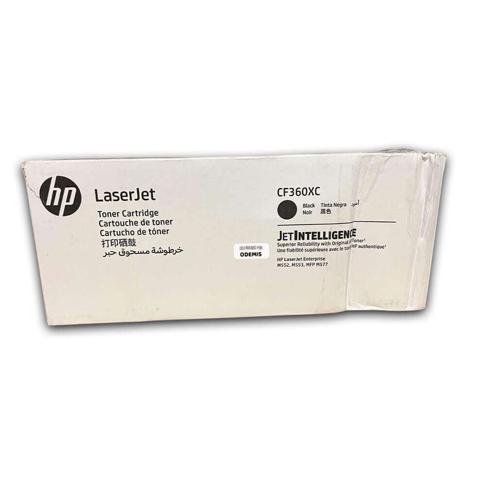 Toner HP 508XC CF360XC Negro M552dn, M553dn 12,500 pag, Original