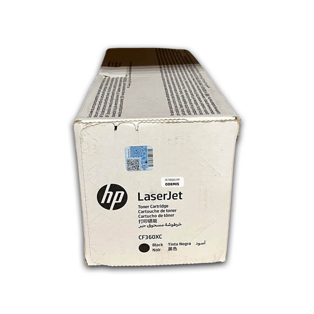 Toner HP 508XC CF360XC Negro M552dn, M553dn 12,500 pag, Original