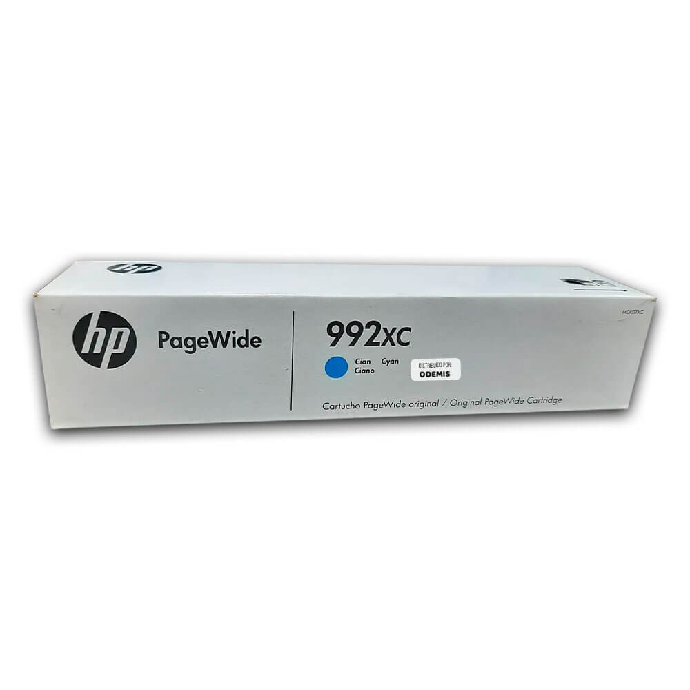 Tinta HP 992XC M0K07XC Cian P77740Dw, 77750Z 16,000 pag