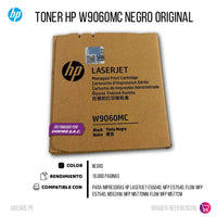 Toner HP W9060MC Negro E55040, Mfp E57540, M577Dnm 16,000 pag