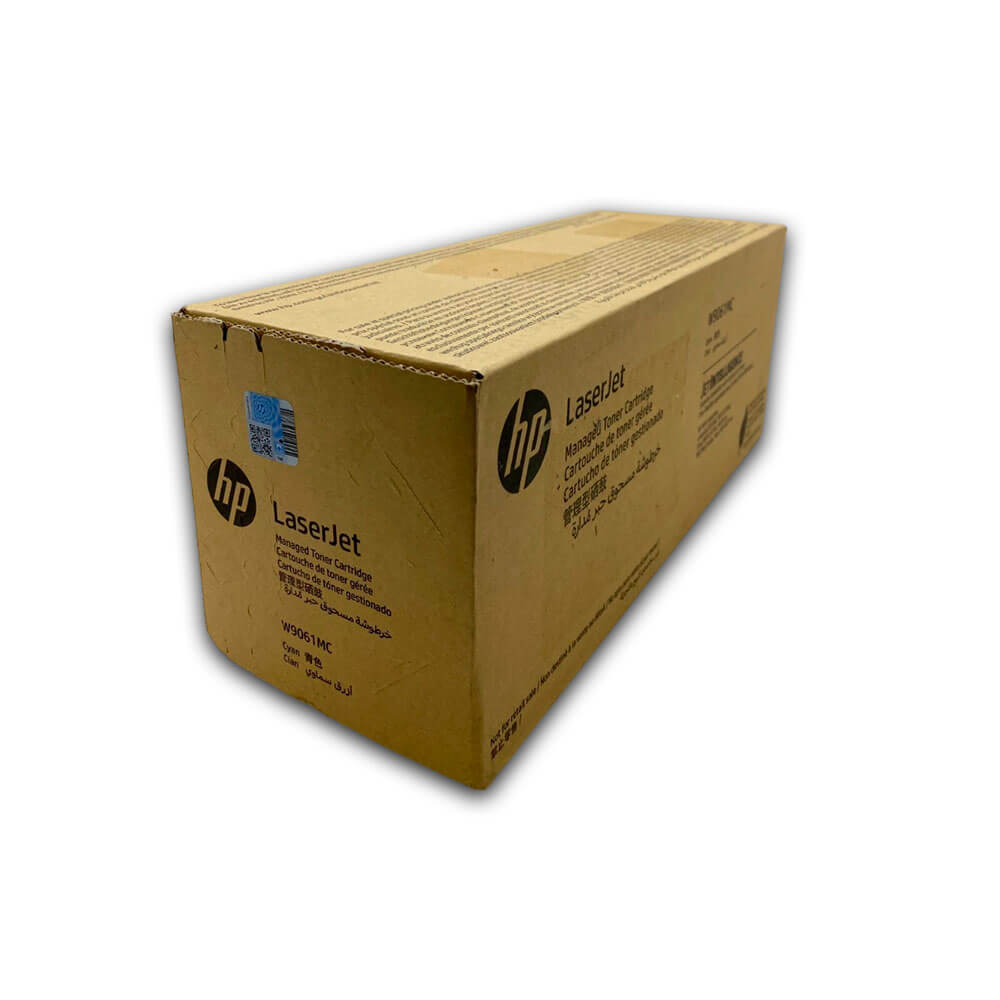 Toner Hp W9061MC Cian E55040, E57540,M553Xm 12,500 pag